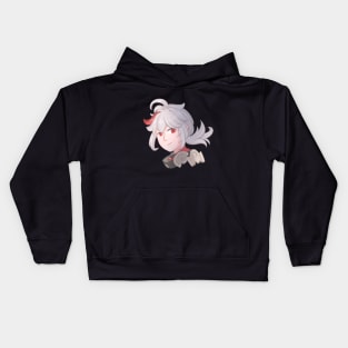 Genshin Impact Kaedehara Kazuha head Kids Hoodie